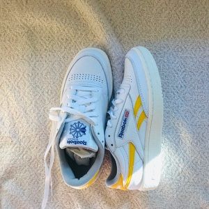 Reebok Club C Revenge white and yellow